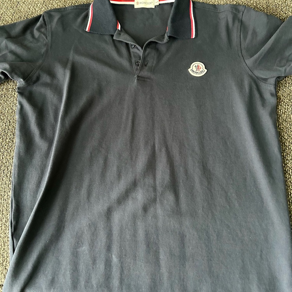 Moncler navy Polo
